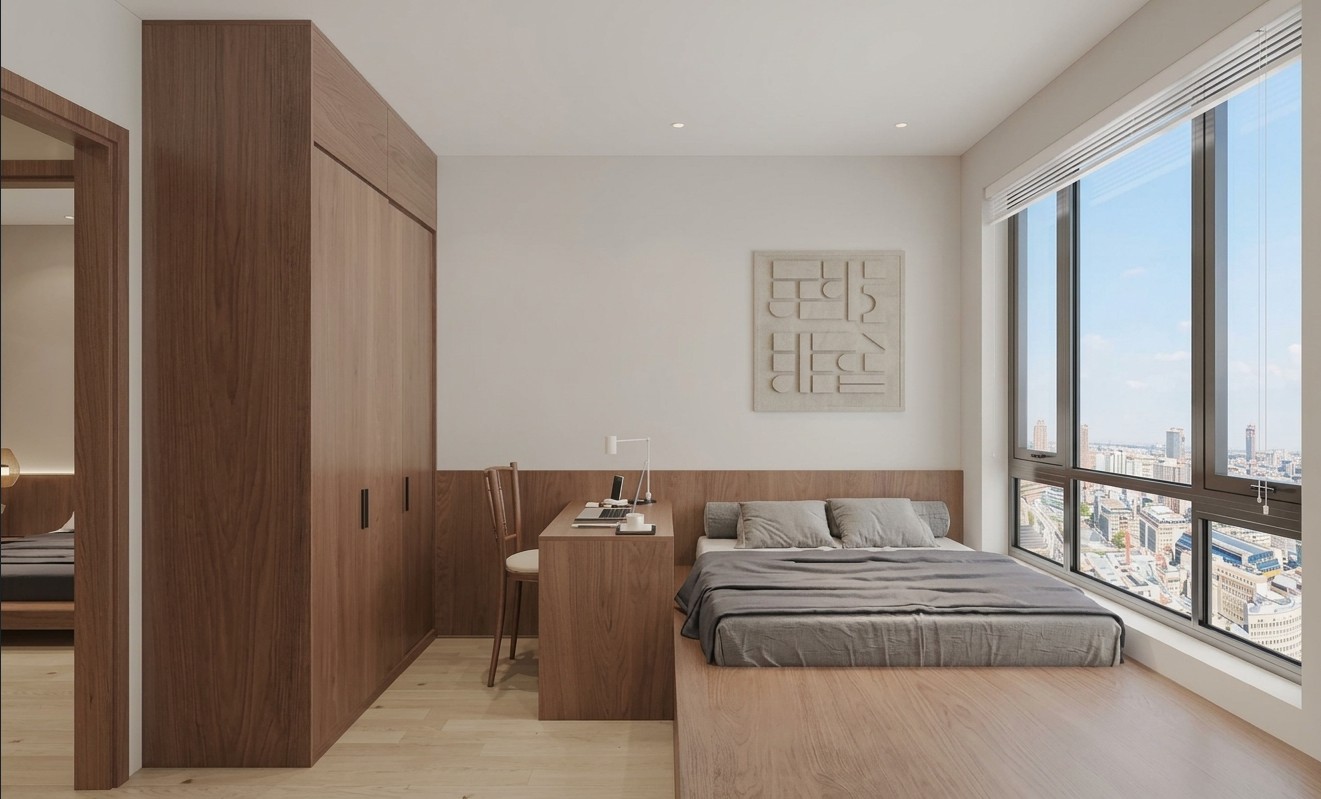 Minimal Yatak Odası Tasarımı